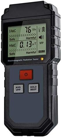 EMF Meter, Electromagnetic Radiation Tester,Hand-held Digital LCD EMF Detector, Great Tester for Home EMF Inspections, Office, Outdoor and Ghost Hunting