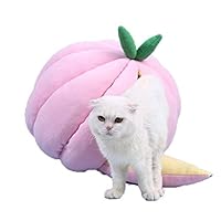 新品未使用　ペットハウス かぼちゃ型 M/Lサイズ Amazon | ペットハウス ドーム型 L かぼちゃ型 猫 犬 ペット