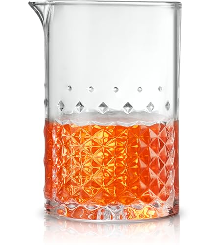 El Mejor Listado de Vaso mezclador de bar , listamos los 10 mejores. 48 Vaso mezclador de cóctel de vidrio, 22 onzas, 650 ml, parte inferior gruesa y resistente, diseño duradero y sin costuras, vaso mezclador de bebidas para bar, regalo de whisky...