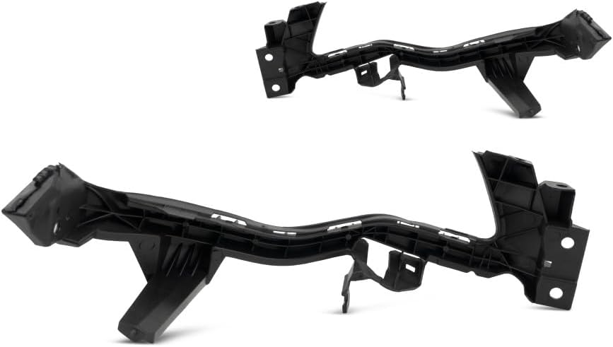 For Subaru Impreza 2012 2013 2014 2015 2016 Bumper Cover Bracket Driver and Passenger Side | Pair | Front | Outer | Plastic | Replacement For SU1042103, SU1043103 | 57707FJ000, 57707FJ011, 57707FJ001