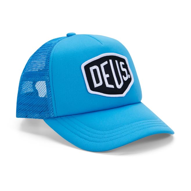 Casquette trucker Deus Baylands Bonnie Blue pour homme et femme