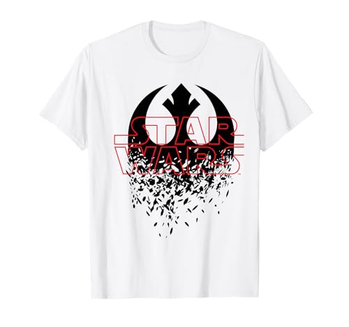 Star Wars The Last Jedi Shattered Emblem T-Shirt