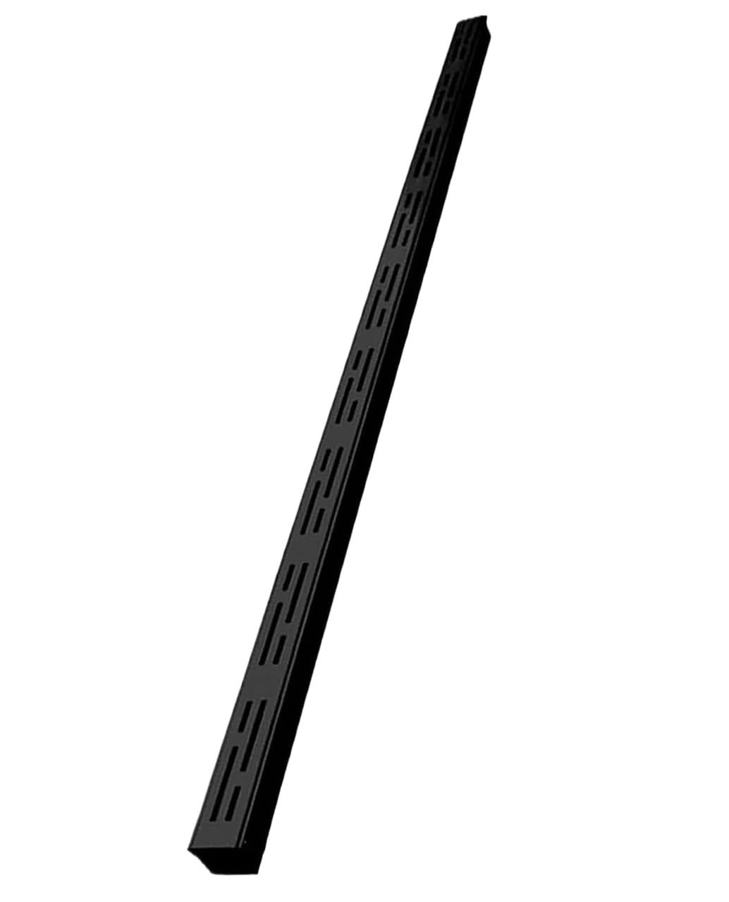 Zestaw odpływowy Slim Channel 1M Ruszt wykopowy ze stali nierdzewnej do basenu tarasowego, 1 zestaw(Black,100x20x5cm)