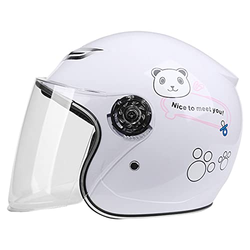 Casco Moto Per Bambini – Leggero 670g, Calotta In ABS, Imbottitura EPS, Regolabile, Adatto Per Bici, Scooter, Skate, Pattini, Protezione Sport Inverno