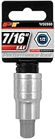 Vista 7 de Performance Tool W32989 1/2 Drive 0.748 in Hex Bit Socket, 1 paquete
