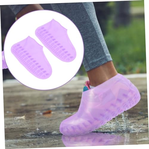 Cubiertas impermeables para calzado BESPORTBLE, 3 pares, protector de calzado para uso al aire libre, unisex, resistente miniatura 6