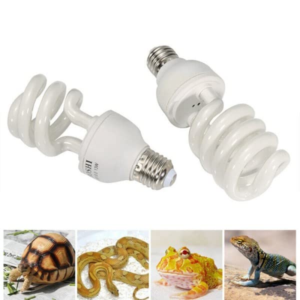Trade Shop - Lampada Fluorescente Uvb 10.0 Luce Solare Rettili Habitat Estremamente Luminoso