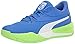 PUMA Men's Triple Basketball Shoe, Bluemazing-Green Glare, 10.5