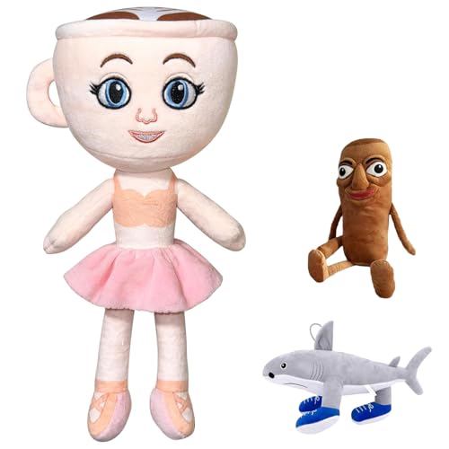 LSYCSYLY Peluche tralalero tralala,Peluche Tralalelo T-ralala,Tung Tung Tung Sahur Plush,Soft Tung Tung Tung Sahur Stuffed Animal Pillow Doll, Regalos para niños Adultos Fans (Ballerina Cappuccina) LSYCSYLY Peluche tralalero tralala,Peluche Tralalelo T-ralala,Tung Tung Tung Sahur Plush,Soft Tung Tung Tung Sahur Stuffed Animal Pillow Doll, Regalos para niños Adultos Fans (Ballerina Cappuccina)