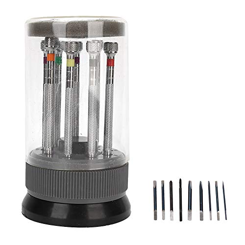 Uhr Schraubendreher, Uhr Schraubendreher Schlitzuhr aus legiertem Stahl Reparatur Wartung Schraubendreher zur Reparatur der Uhr Cover