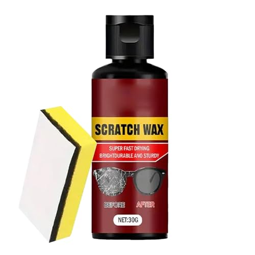 Erconsso Líquido Reparador de Rayaduras para Lentes - Líquido Reparador De Arañazos En Pantallas Y Gafas De Sol | Solución Limpiadora Con Protección Duradera Para Superficies Transparentes