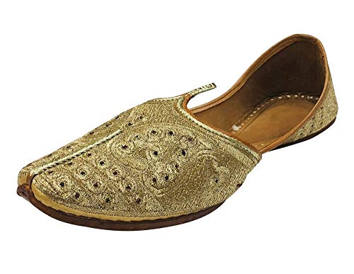 Stop n Style Jutti for Men Copper Shoes Sherwani Mojari Khussa Bridal