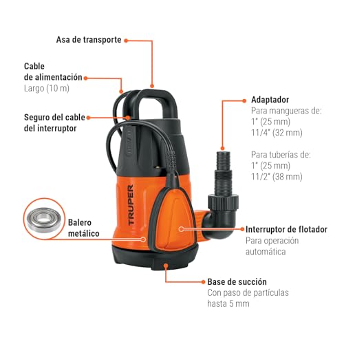 Bomba de agua Truper 3/4 21 Imagen adicional