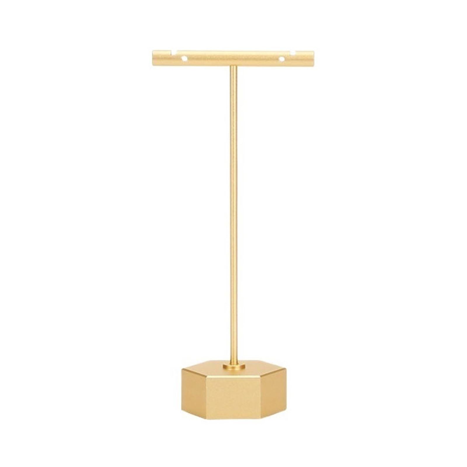 ZengL263NgS jewellery stand Metal Earring Stand Detachable T-Bar Holder for Retail Home Display for Display and Storage