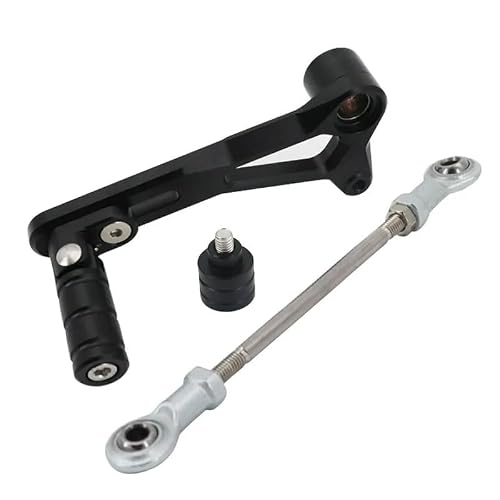 Uecdry Black Folding Gear Shift Lever Motorcycle Gear Lever For Monster 821 1200R 2014- Adjustable Clutch Shift Rod Quick Shifter