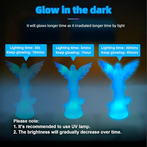 Image of PLA Filament Glow in The Dark, 3D Printer Filament 1.75mm, 1KG Glow PLA Filament Luminous (Glow Blue)