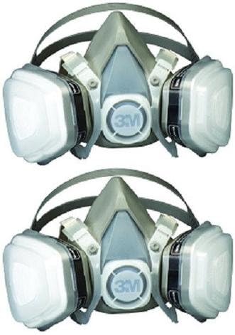 3M 07193 Paint Spray Resp. Large (2 PACK) New