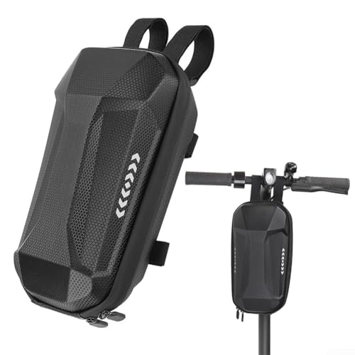 HOgardenME 3L EVA Front Bag For Electric Scooter, Waterproof EVA Storage Bag Handlebar Bag, 15 * 29 * 12cm