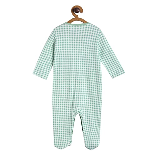 Image of miniklub Unisex Infants Pack of 2 Multi-Coloured Printed Sleepsuits
