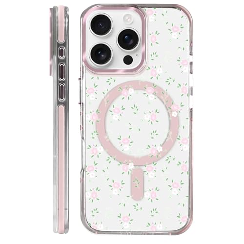 Coque iPhone 16 Pro anti-chute esthétique transparente MagSafe
