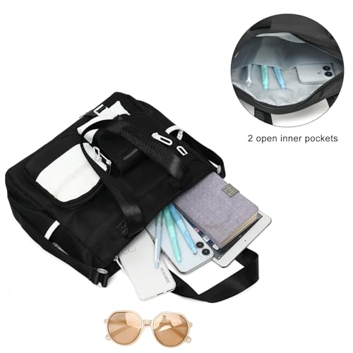 Image of Phaoullzon Crossbody Cute Bag for Teens Kawaii Messenger Purse Nylon Shoulder Tote Bags