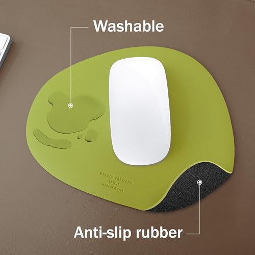 Image of GREEDY FARMERS Mouse pad, Non-Slip Washable Waterproof Computer Mouse pad (Olive Green)