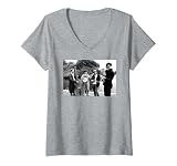 Women's Mumford & Sons Little Lion Man Folk Rock By Andy Willsher V-Neck T-Shirt