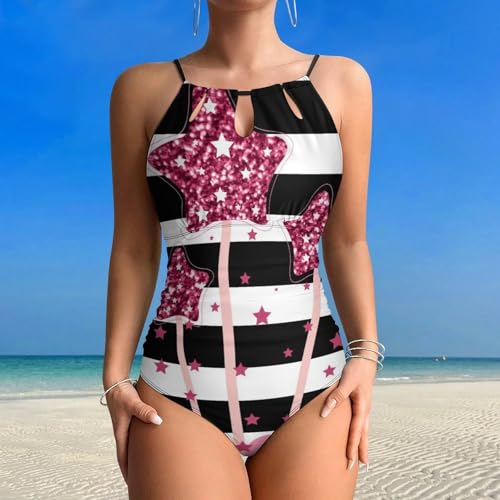 Maillot de bain une pièce ventre plat résolvant les complexes à la plage - 2