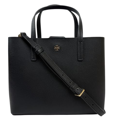 Image of Tory Burch Women's Blake Small Tote Bag (Black /Devon Sand)