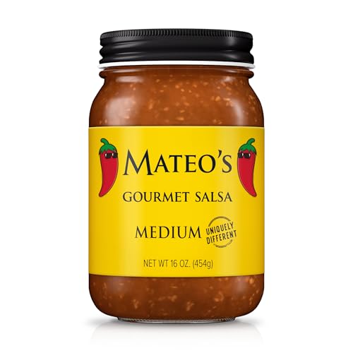 Mateo's Gourmet Salsa Medium, 16 oz