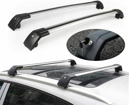 Barres de toit Cadillac XT5 barre transversale de support de rail verrouillable - 5