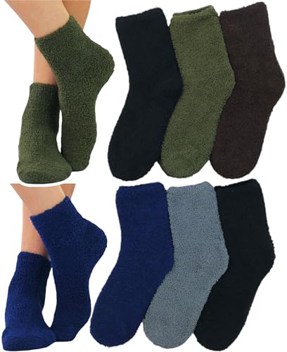 Image of ToBeInStyle Women's Pack of 6 Assorted Style Winter Socks