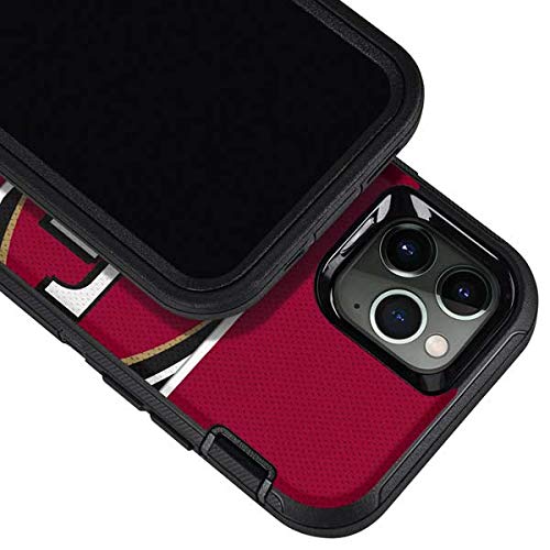 Skinit Decal Phone Skin Compatible with OtterBox Defender Case for iPhone 12 Pro Max - Officially Licensed NFL San Francisco 49ers Zone Block Design
