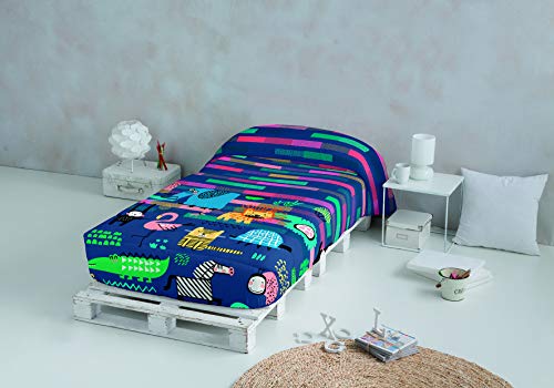 NATURALS Edredón Ajustable Cama Leo (Cama de 105)