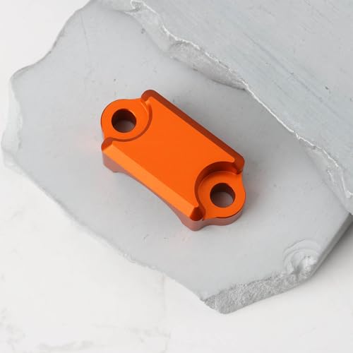 AS Axis Spindleon Motorrad Hauptbremszylinder Klemmabdeckung Orange Kompatibel mit KTM DUKE RC 125 200 390 690 790 990 1290