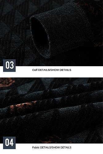 Alloaone Men Knit Pullover Sweater Men Woolen Crew Neck Trendy Jumper Clothing3