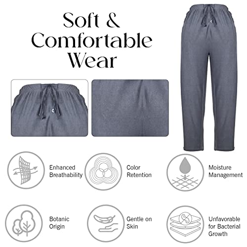 Boy's Fleece Pajama Pants - Soft Cozy Sleepwear Bottoms for Kids3