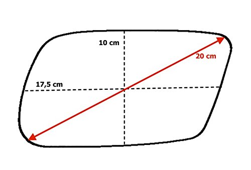 Pour Audi A3 A4 A6 A8 Miroirs Glaces Bleu Dégivrant Rétroviseur Gauche + Droit
