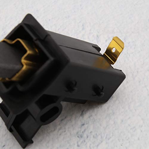 Create idea 2 Stück 35x12,3x5mm Waschmaschine Kohlebürsten mit Halterung 182364 für Ätna Gorenje Koerting Hanseatic Privileg