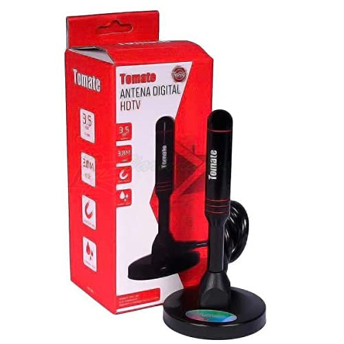 Antena Digital HD 3.5dbi Interna Externa C/ Imã 3m - MTA-3011 - Tomate