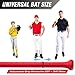 GoSports Baseball & Softball Rope Swing Trainer - Hitting System Training Equipment - Includes FLO BAT with 12 Foam Baseballs & Tote Bag