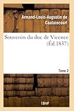 122 rue caulaincourt restaurant  Souvenirs du duc de Vicence- Tome 2