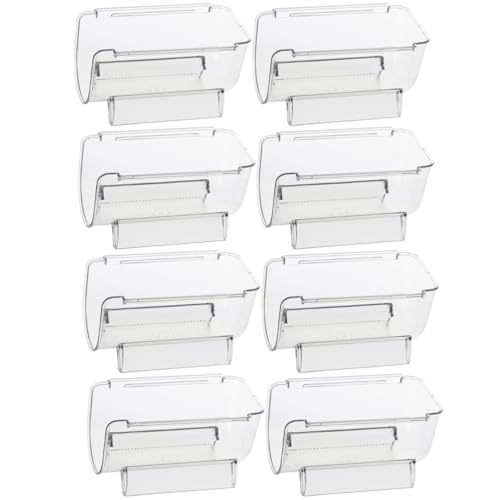 Soporte apilable para botellas de vino acrílico 8pcs miniatura 1