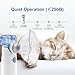 Pepultech Portabe Cat Nebulizer,Handheld Nebulizer of Cool Mist for Dog Pets, USB Rechargeable Veterinary Nebulizer,Steam Inhaler for Home Office Use for Breathing Problems,Animal Use
