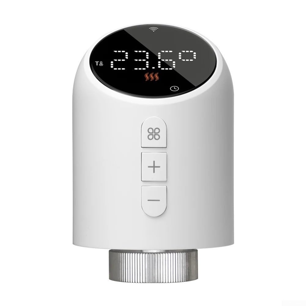 Valvola termostatica intelligente per termosifone, WiFi TRV, per app Tuya, display digitale, controllo della temperatura, attuatore per riscaldamento a pavimento
