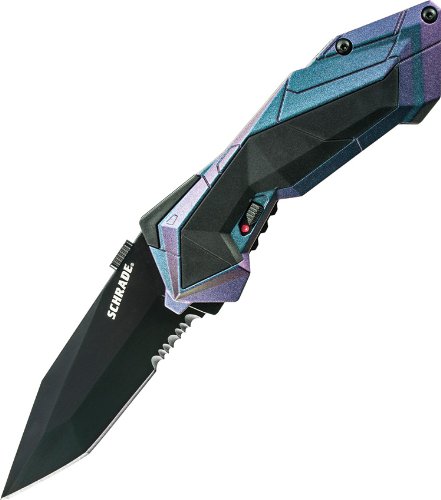 Schrade SCHA3CBS 7.3in S.S. Assisted Opening Folding Knife with 2.9in Tanto Blade