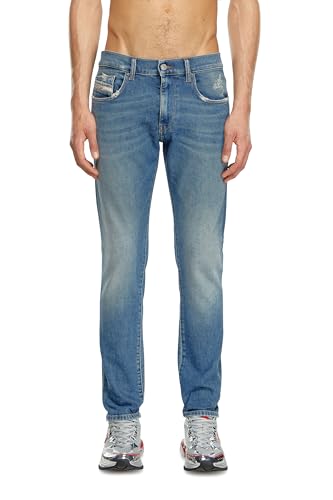 Image of Diesel Mens 2019 D-strukt | Medium waist slim fit with stretch denim comfort