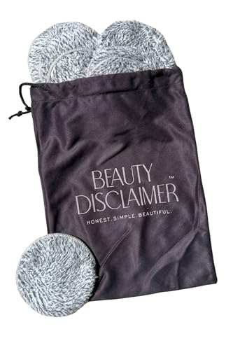 Reusable Make Up Remover Rounds for all Skin Types, Finger Insert, Toner Pads, Washable, Travel Wipes, Makeup Remover Pads