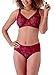 Berlei Women's Beauty Everyday Deep Brief, Burgundy Pink