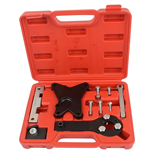 Flynsu Jeu d'outils de calage moteur Compatible avec 1.2 & 1.4 8V 2000004200 2190754200 Cover